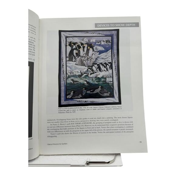 Optical Illusions for Quilters by Karen Combs 1977 Signed Copy - Picture 5 of 8